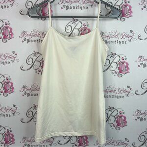Beechers brook tank top cami camisole Elegant Cream Women's Top
